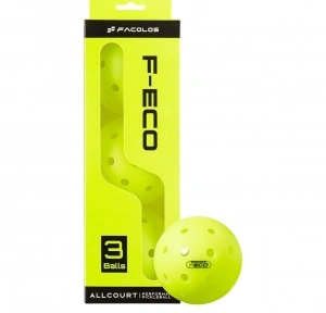 Bóng Pickleball Facolos F-Eco Xanh (Hộp 3 quả)