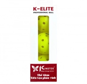 Bóng Pickleball Kingtek K-Elite (Hộp 3 quả)