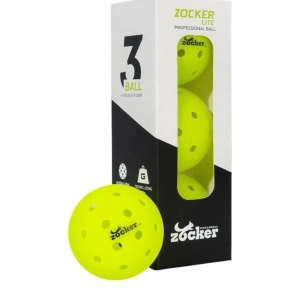 Bóng Pickleball Zocker Lite Xanh (Hộp 3 Quả)