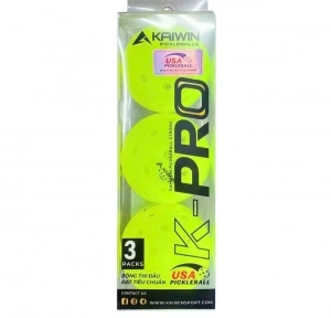 Bóng thi đấu Pickleball Kaiwin Pro (hộp 3 quả)
